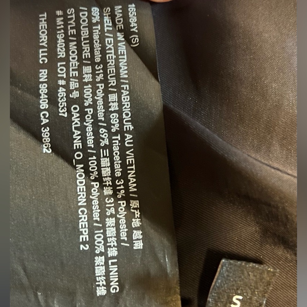 Theory Women's Trench Coat - Picture 8 of 9